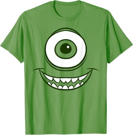 Disney Pixar Monsters, Inc. Halloween Mike Wazowski Costume T-Shirt