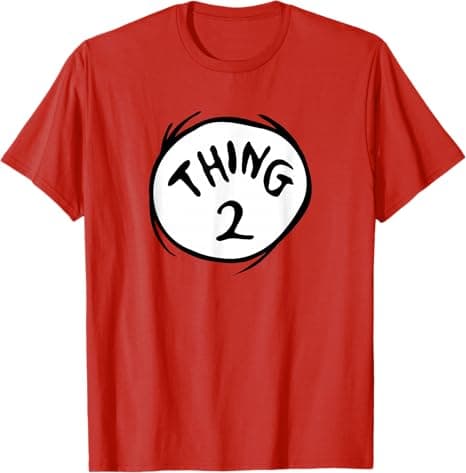 Dr. Seuss Thing 2 Emblem T-Shirt